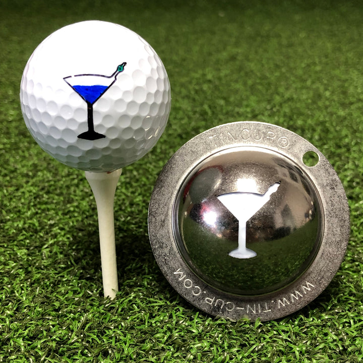 Tin Cup Products Golf Ball Marker, 5 O'clock Somewhere