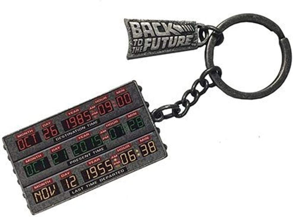 Factory Entertainment Back To The Future Time Circuit Keychain
