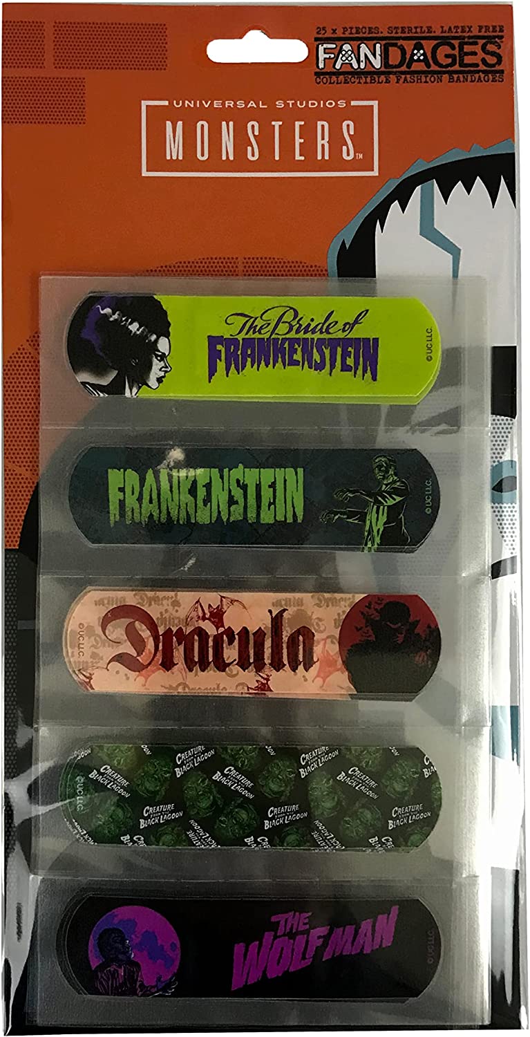 Factory Entertainment Universal Monsters Fandages Collectible Fashion Bandages