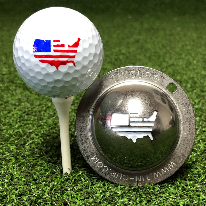 Tin Cup Products Tin Cup Golf Ball Marker, America