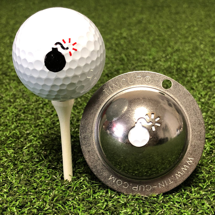 Tin Cup Products Golf Ball Marker, Bombs Away