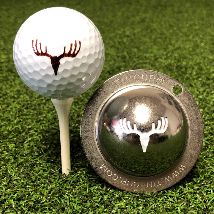 Tin Cup Products Golf Ball Marker, Buck Stops