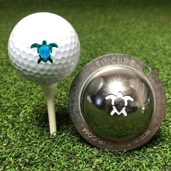 Tin Cup Products Golf Ball Marker, Honu Turtle