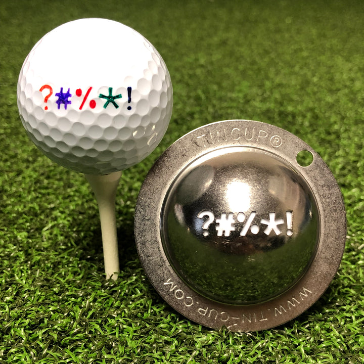 Tin Cup Products Golf Ball Marker, Out of Bounds
