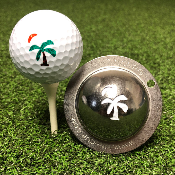 Tin Cup Products Golf Ball Marker, Palmetto Moon