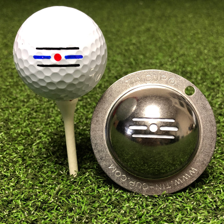 Tin Cup Products Golf Ball Marker, Route 66
