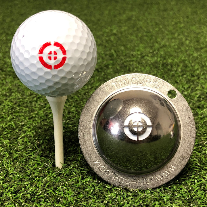 Tin Cup Products Golf Ball Marker, Take Aim